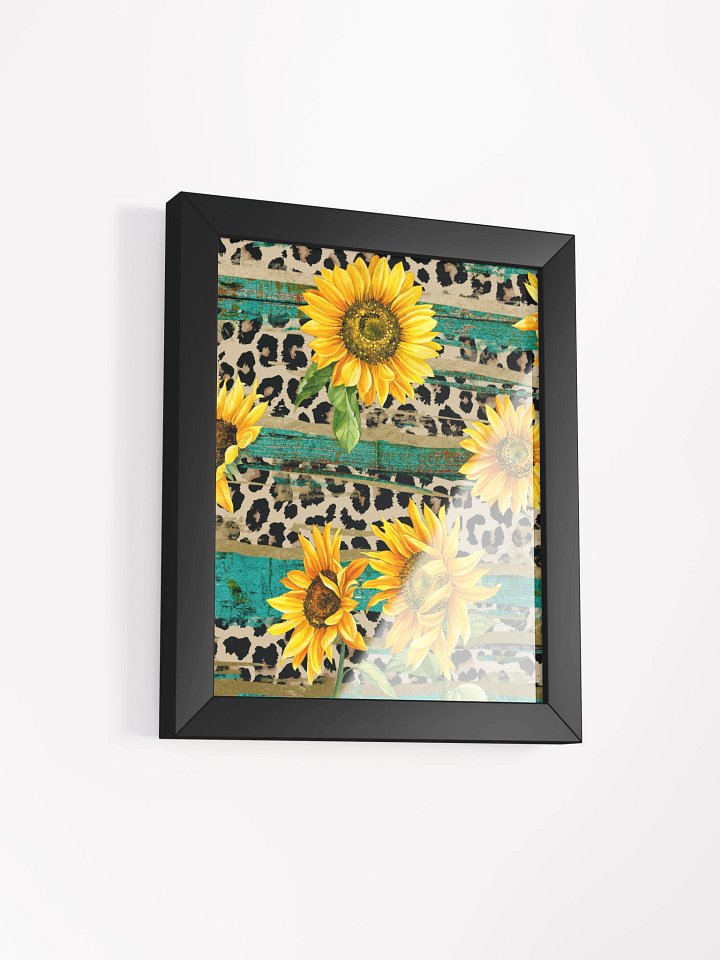 Sunflower Splendor Framed Matte Poster product image (2)