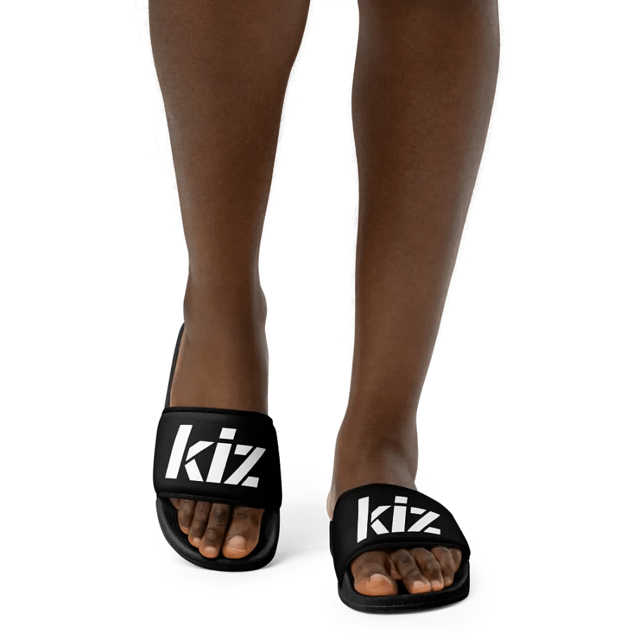 KIZ WOMEN'S SLIDES - BLACK / WHITE product image (6)