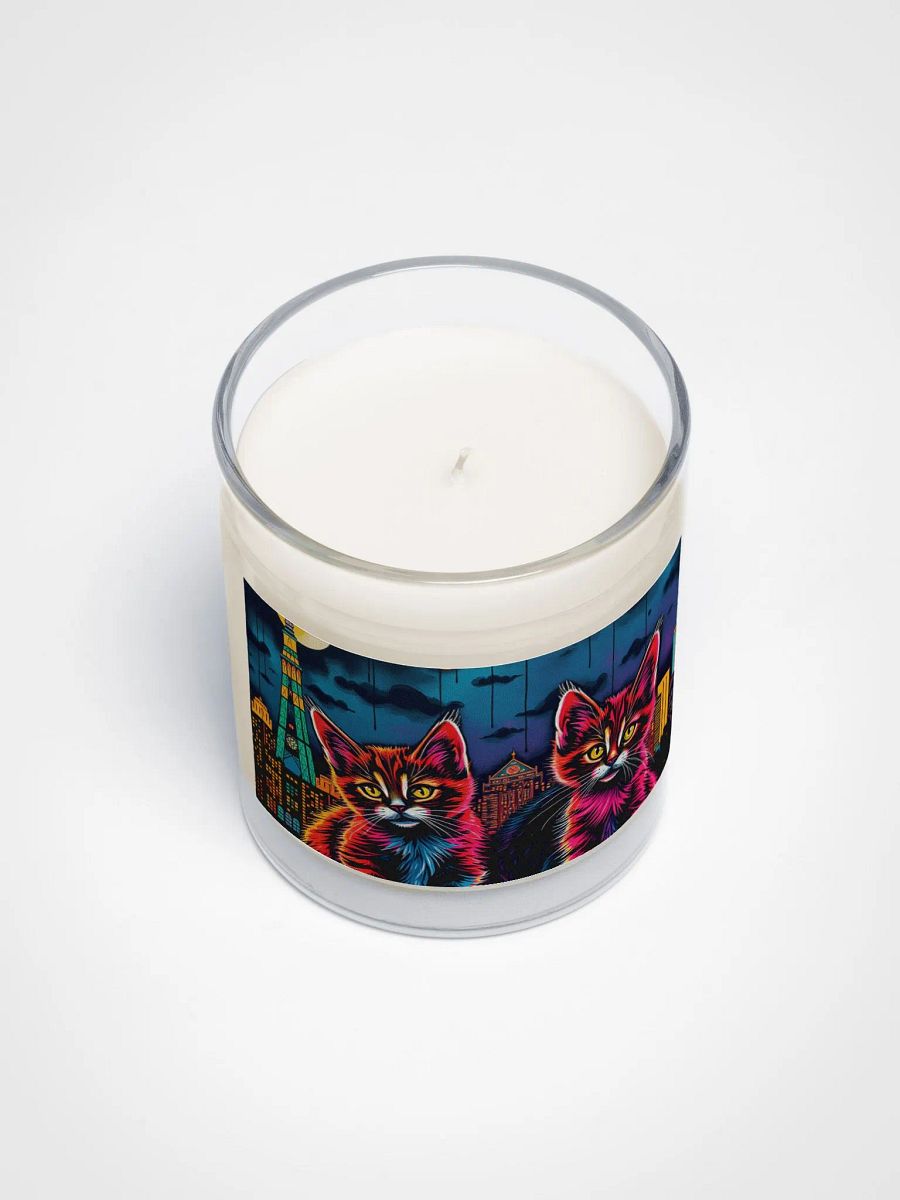 Neon City Kittens Soy Wax Candle product image (3)