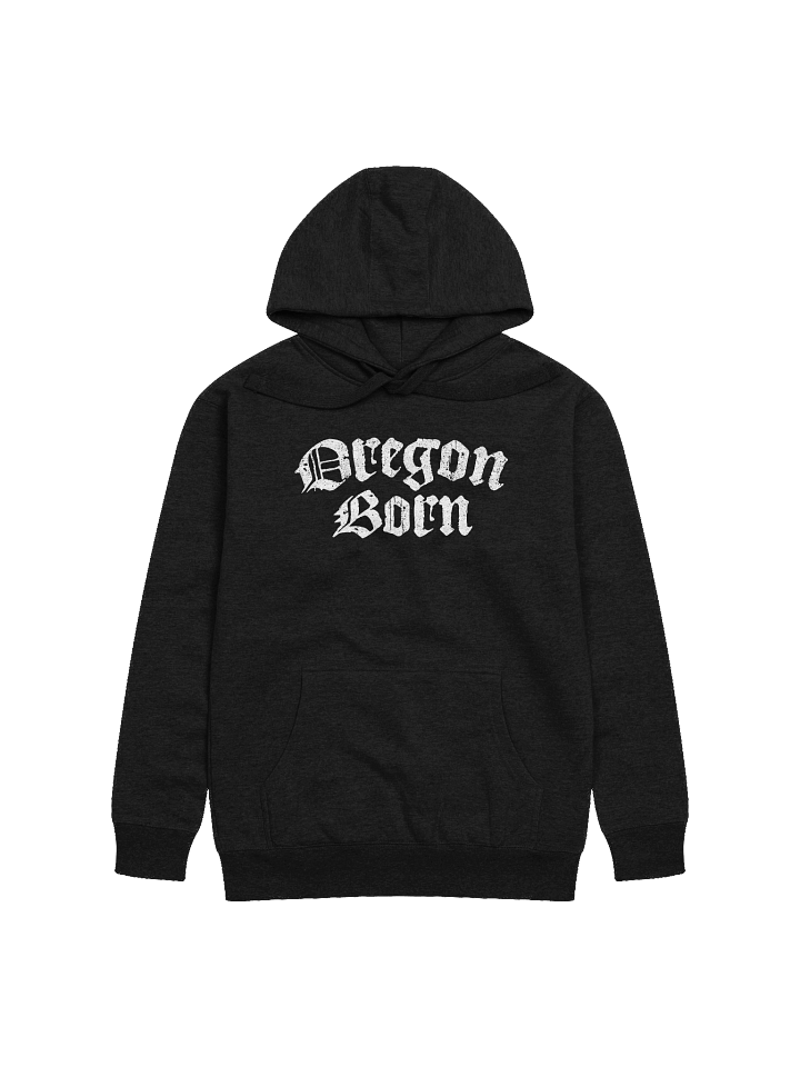 Oregon Born Blackletter Hoodie product image (1)