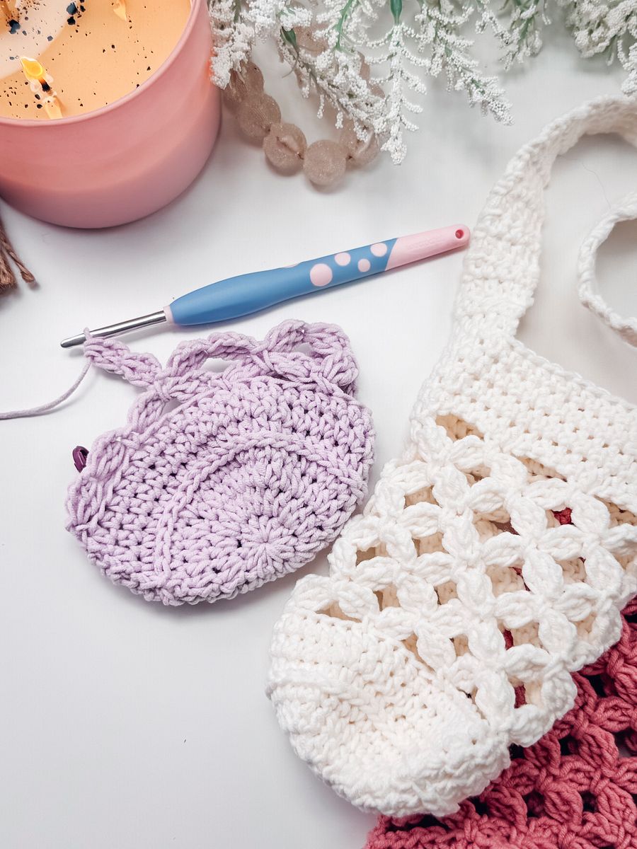 Circle Leaf Crochet Water Bottle Holder Pattern product image (4)