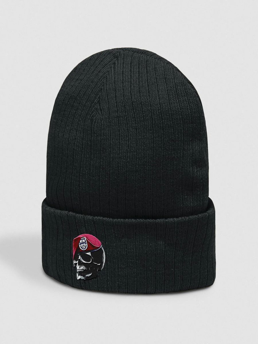 Skull Beret Beanie product image (2)