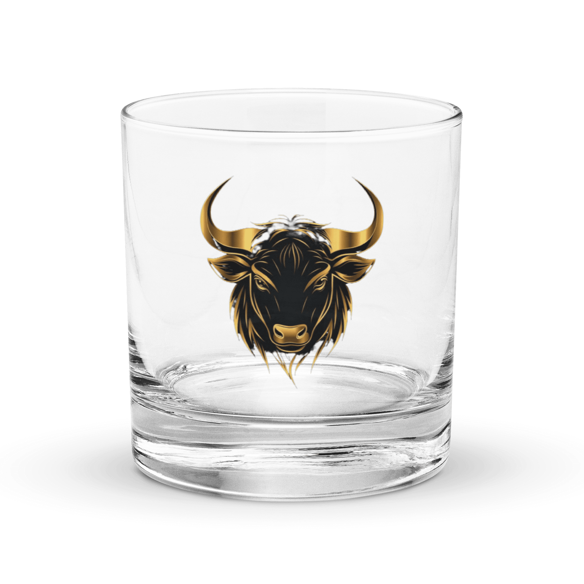 Golden Bull Rocks Glass product image (1)