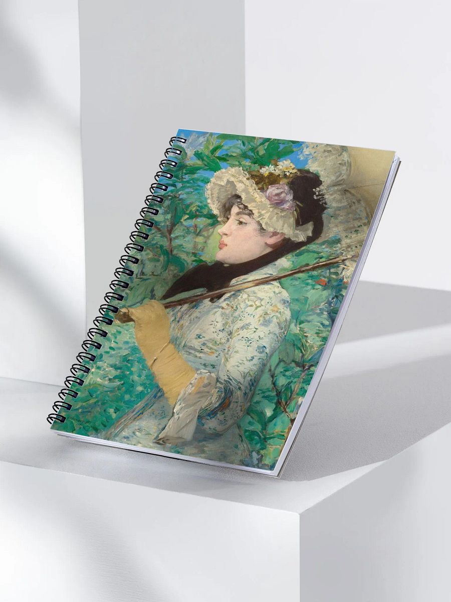 Jeanne Spring: Eduoard Manet Spiral Notebook product image (3)