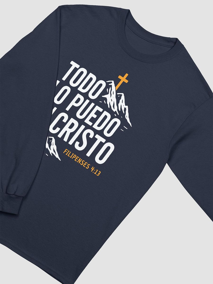 Camiseta Unisex Manga Larga | Todo lo puedo en cristo product image (22)