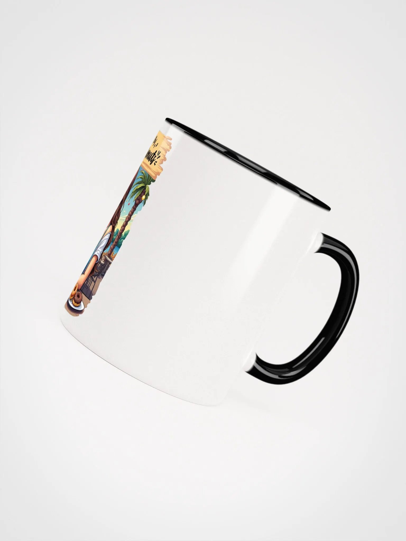 Powered by Coffee and Donuts Mug product image (31)