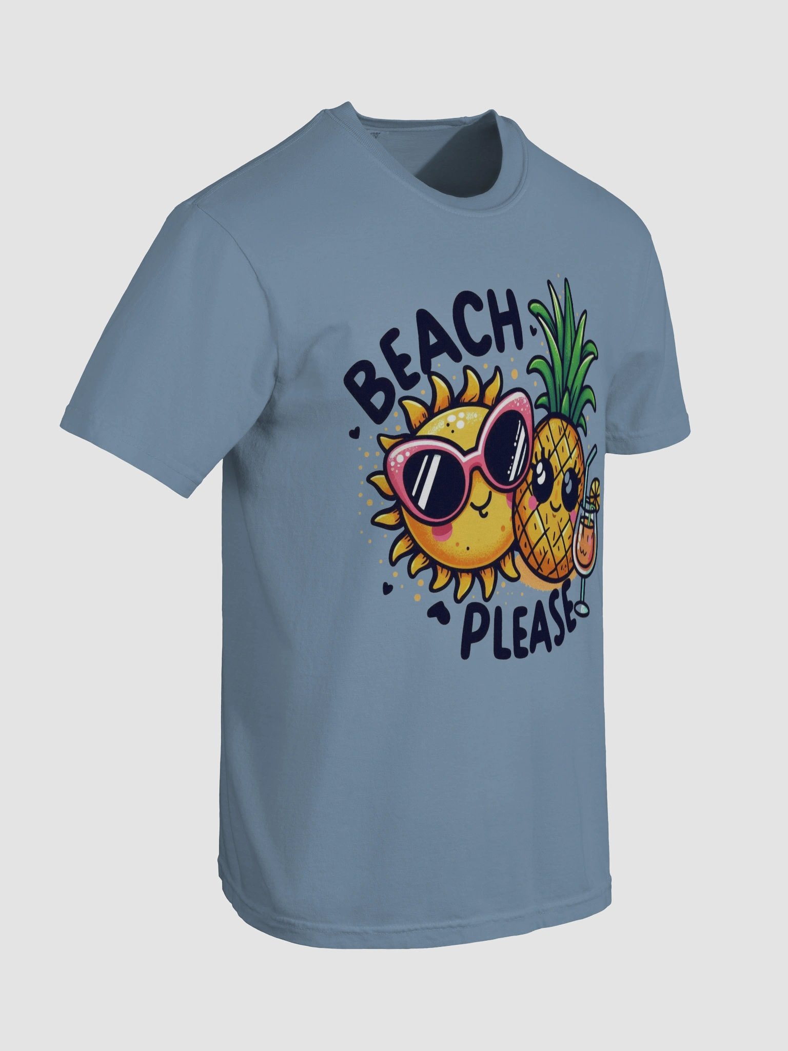 Beach Please Graphic T-Shirt product image (8)