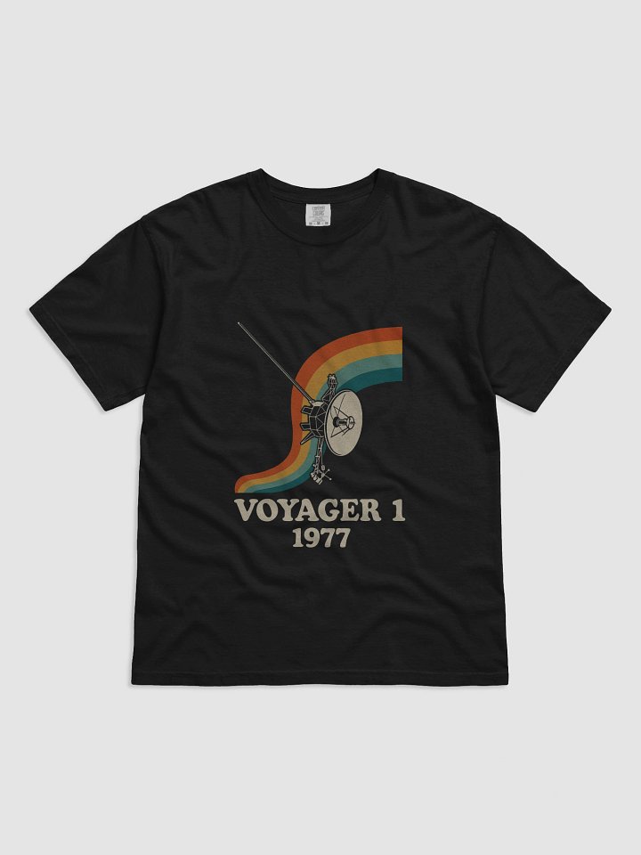 Voyager 1 1977 T-Shirt – Retro NASA Deep Space Mission Tee | Vintage Space Exploration Shirt product image (1)