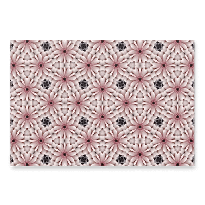 Pink Petal Bloom' wrapping paper product image (2)