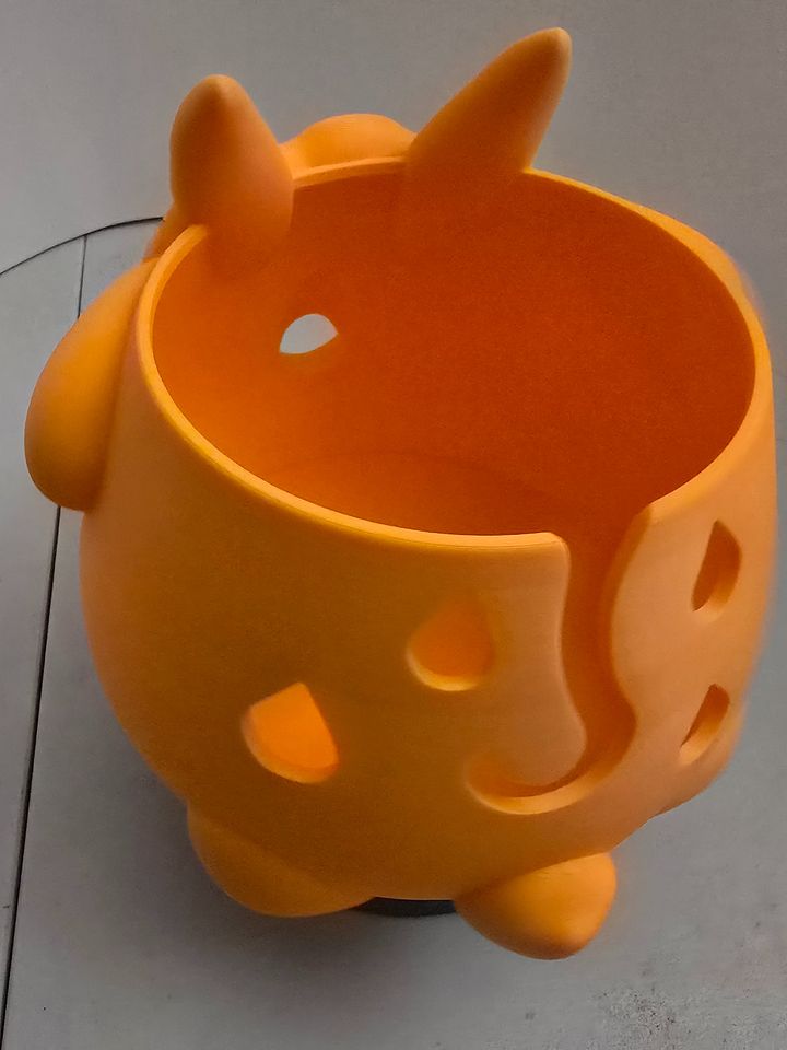 Orange Goat Yarn Bowl 3D printed 🐑 product image (2)
