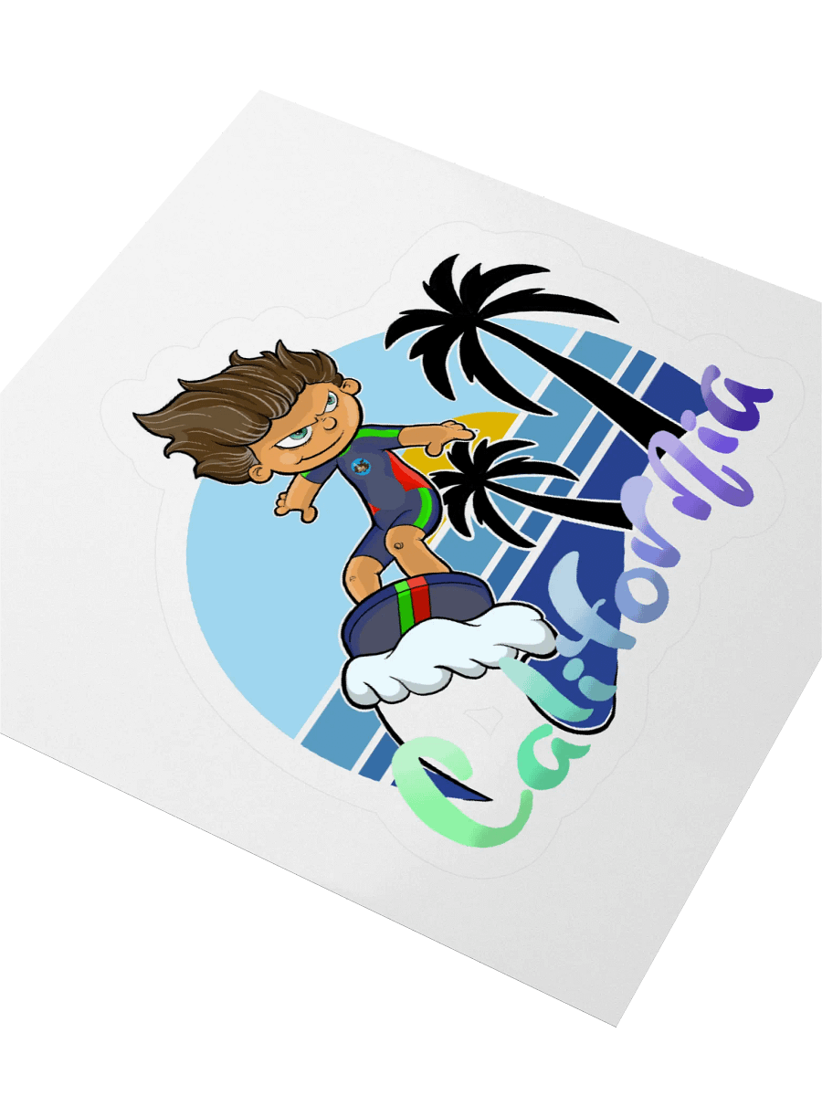 California Surf Srticker product image (1)