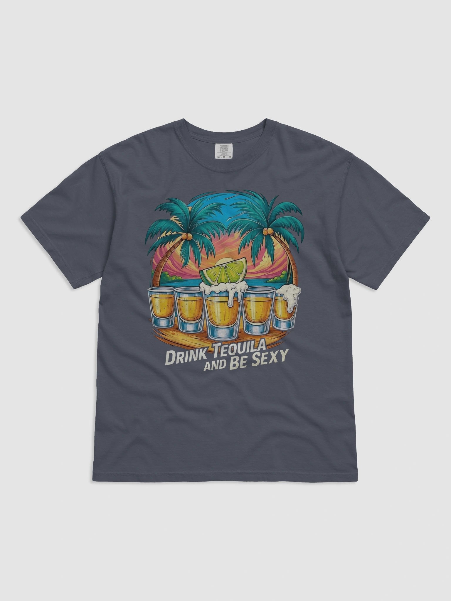 Tequila Sunset Men's Box Tee product image (1)