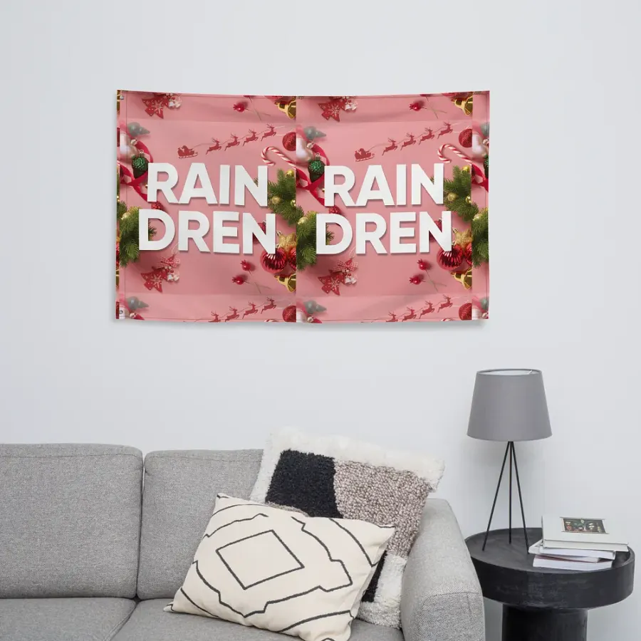 Raindren All-Over Print Flag product image (8)