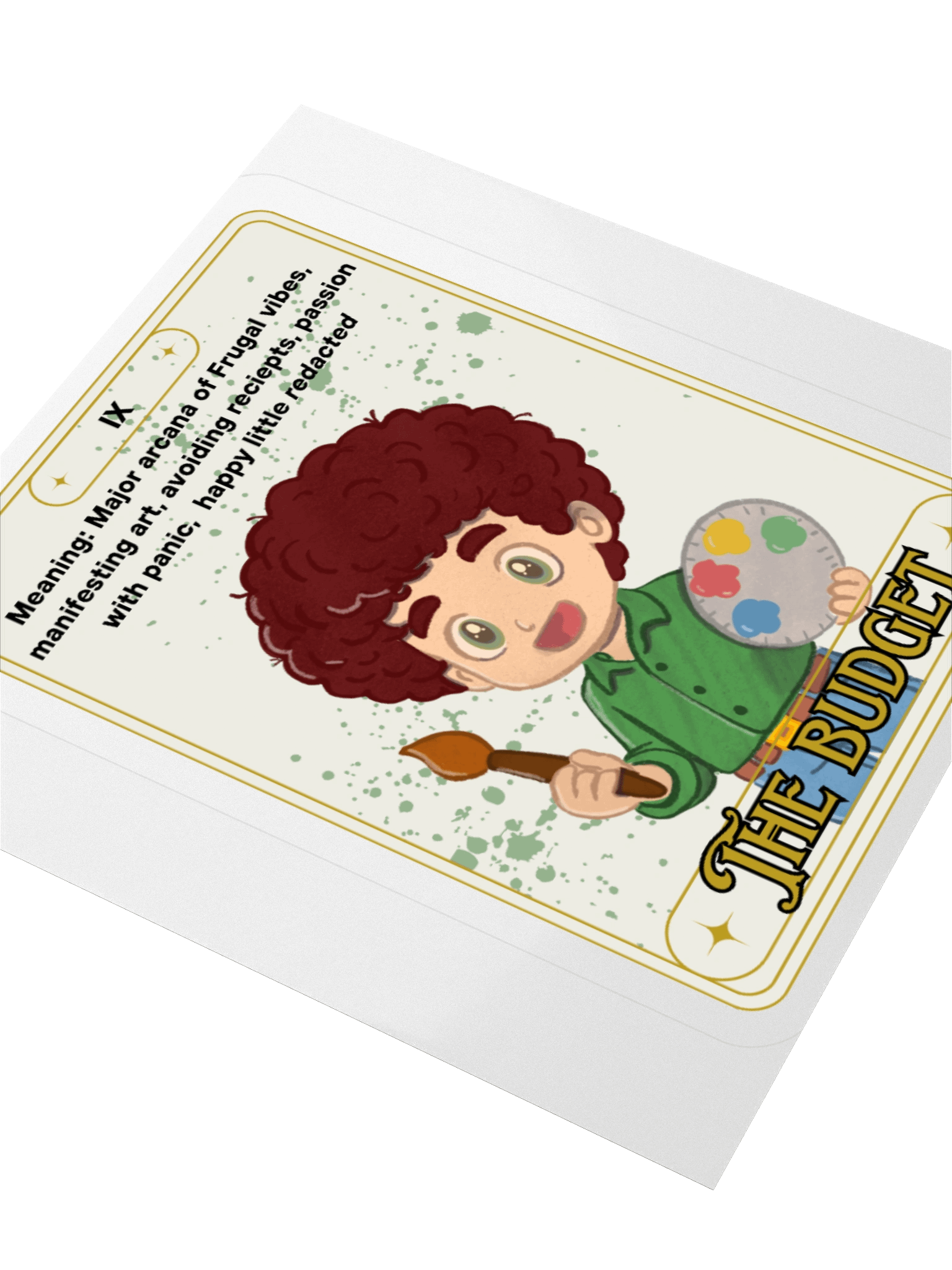 Budget Bob Tarot Sticker product image (3)