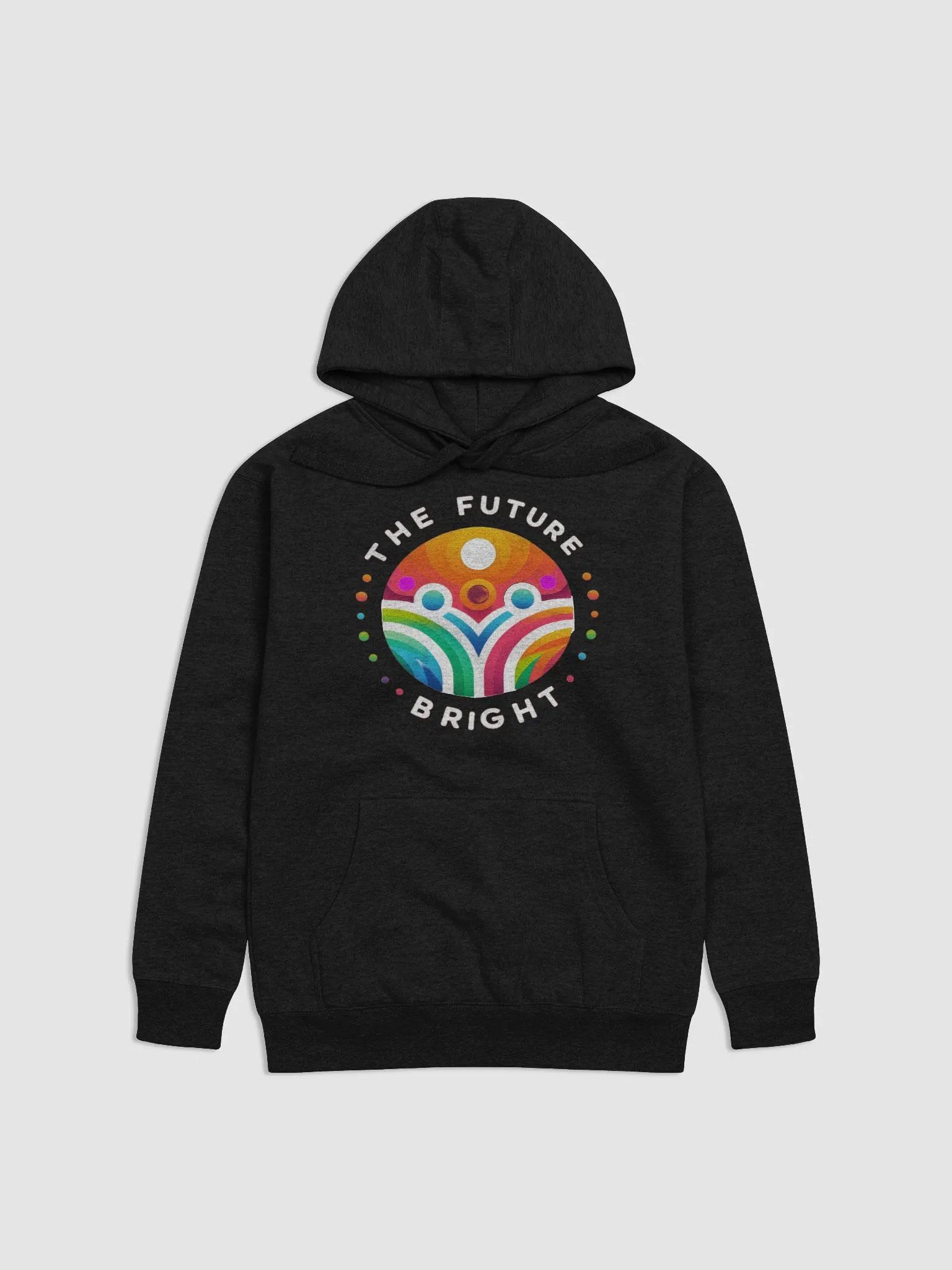 Bright Future Abstract Logo Hoodie product image (18)