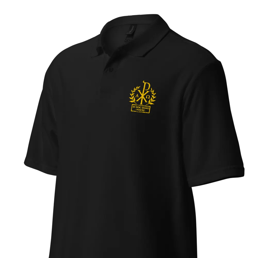 Divine Chi-Rho Sign Polo product image (5)