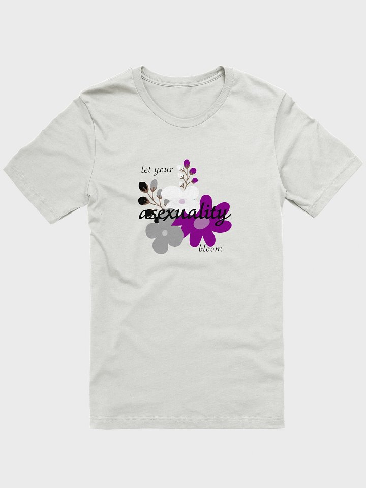 let your asexuality bloom t-shirt product image (1)