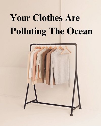 Synthetic clothes shed microplastics that end up in our food & water, but simple swaps like filter bags and natural fabrics c...