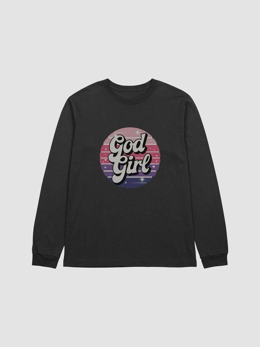 God girl Feminine Scripted Long Sleeve Tee product image (1)