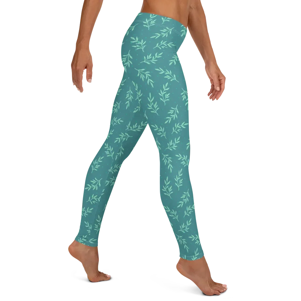 Turq All-Over Print Leggings product image (12)