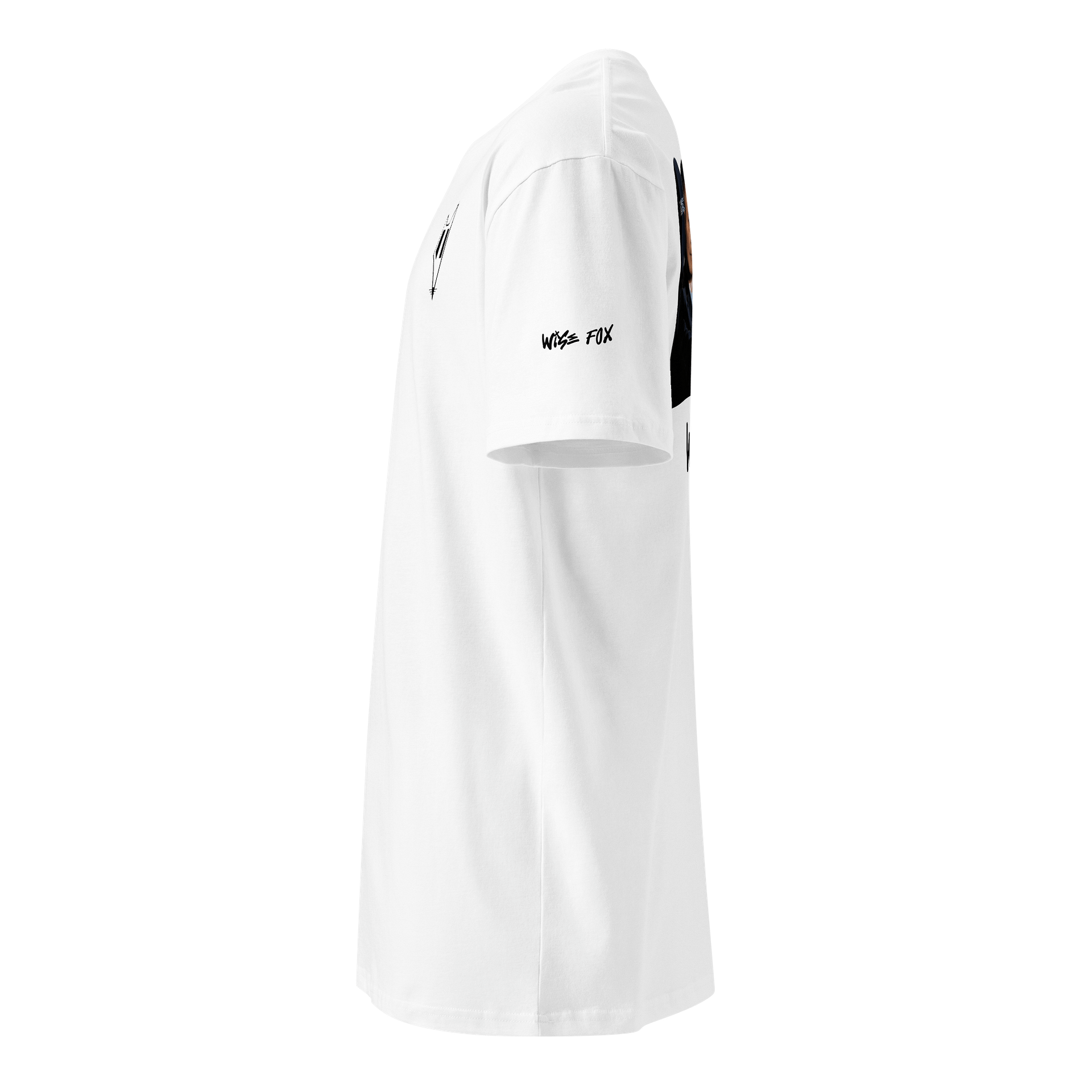 WiSE FOX “Thx Kaz” White Tee product image (3)