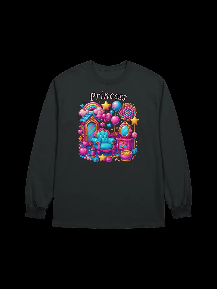Princess - Dollhouse Color Burst - Gildan Ultra Cotton Unisex Long Sleeve T-Shirt product image (2)