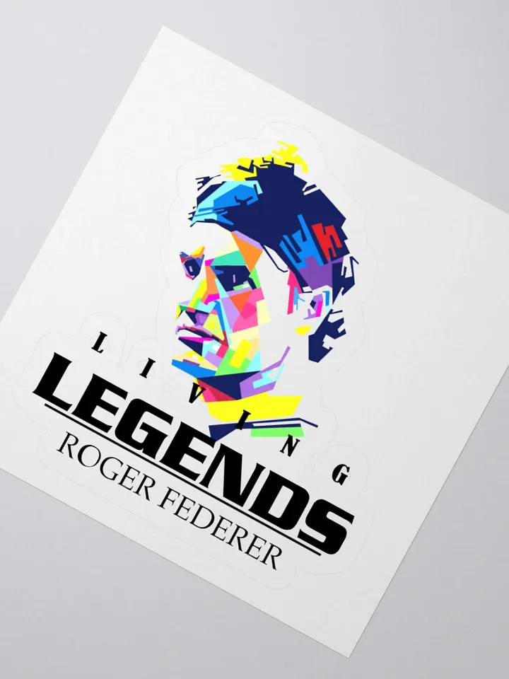 legend living ao Geometry of Love Kiss Cut Stickers product image (8)