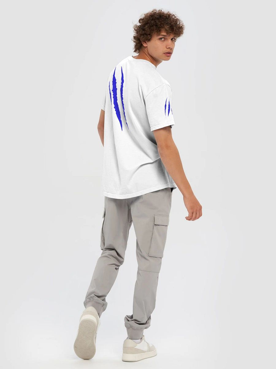"Scratch Claws" (Blue) Comfort Colors Garment-Dyed Heavyweight T-Shirt product image (6)