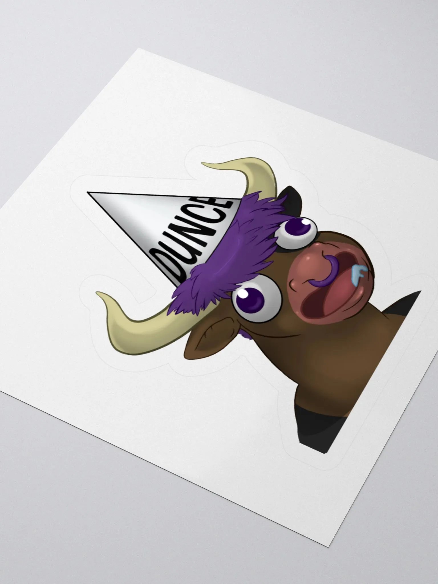 Yuuma Dunce Emote Sticker product image (3)