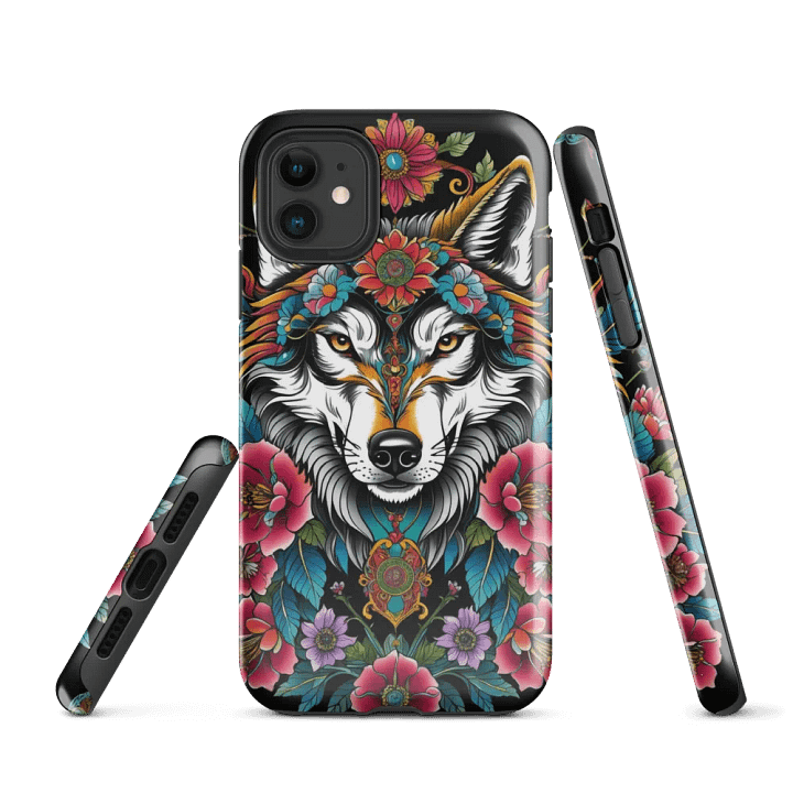 Tribal Wolf iPhone® Tough Case product image (1)