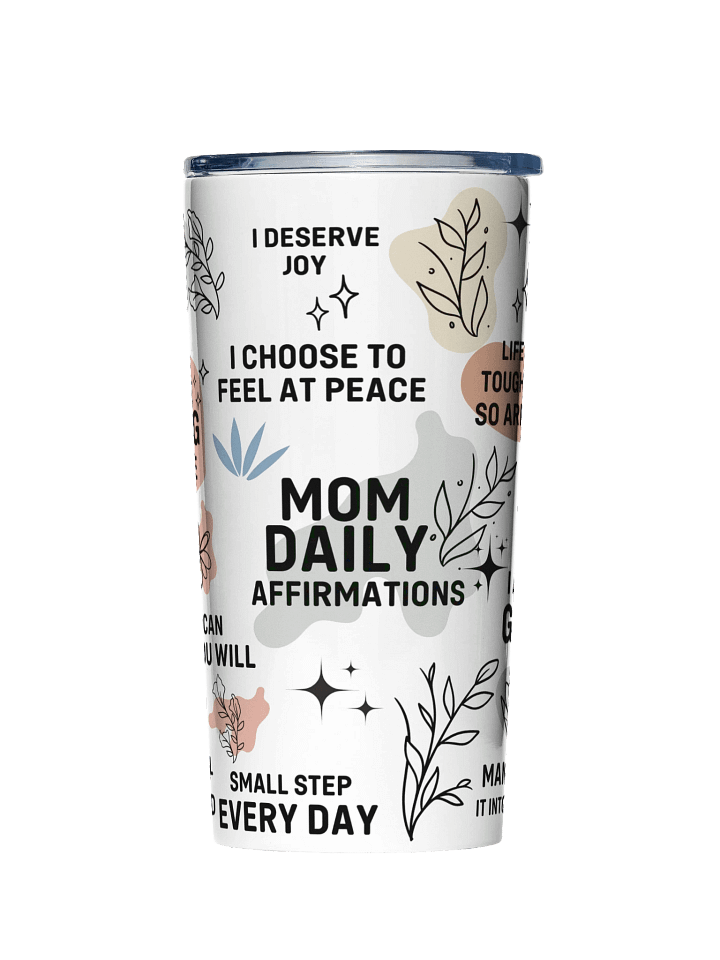 Affirmation Collage Stainless Steel Tumbler product image (1)