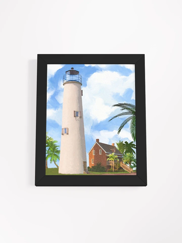 St. George Island Lighthouse – Florida Framed Poster product image (5)