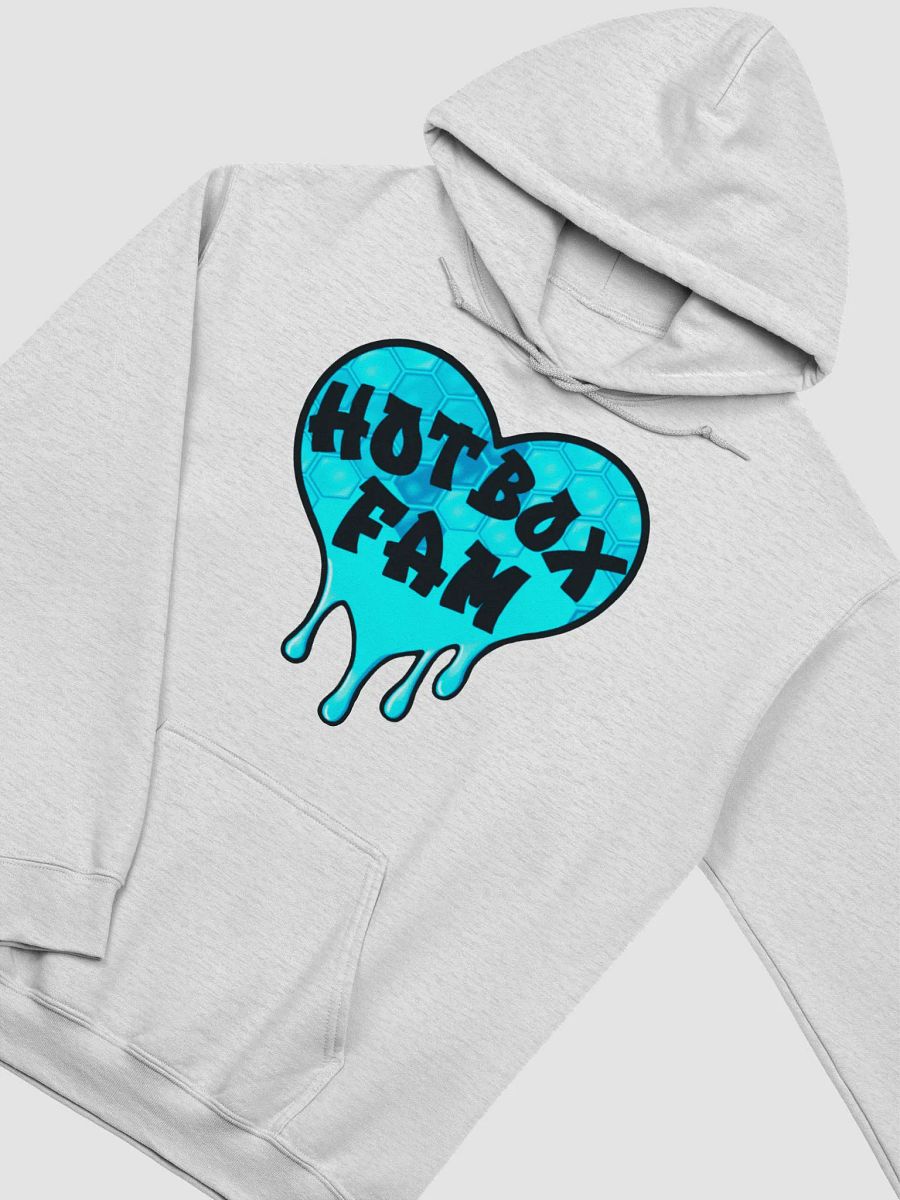 HOT BOX FAM BLUE LOGO HOODIE product image (32)