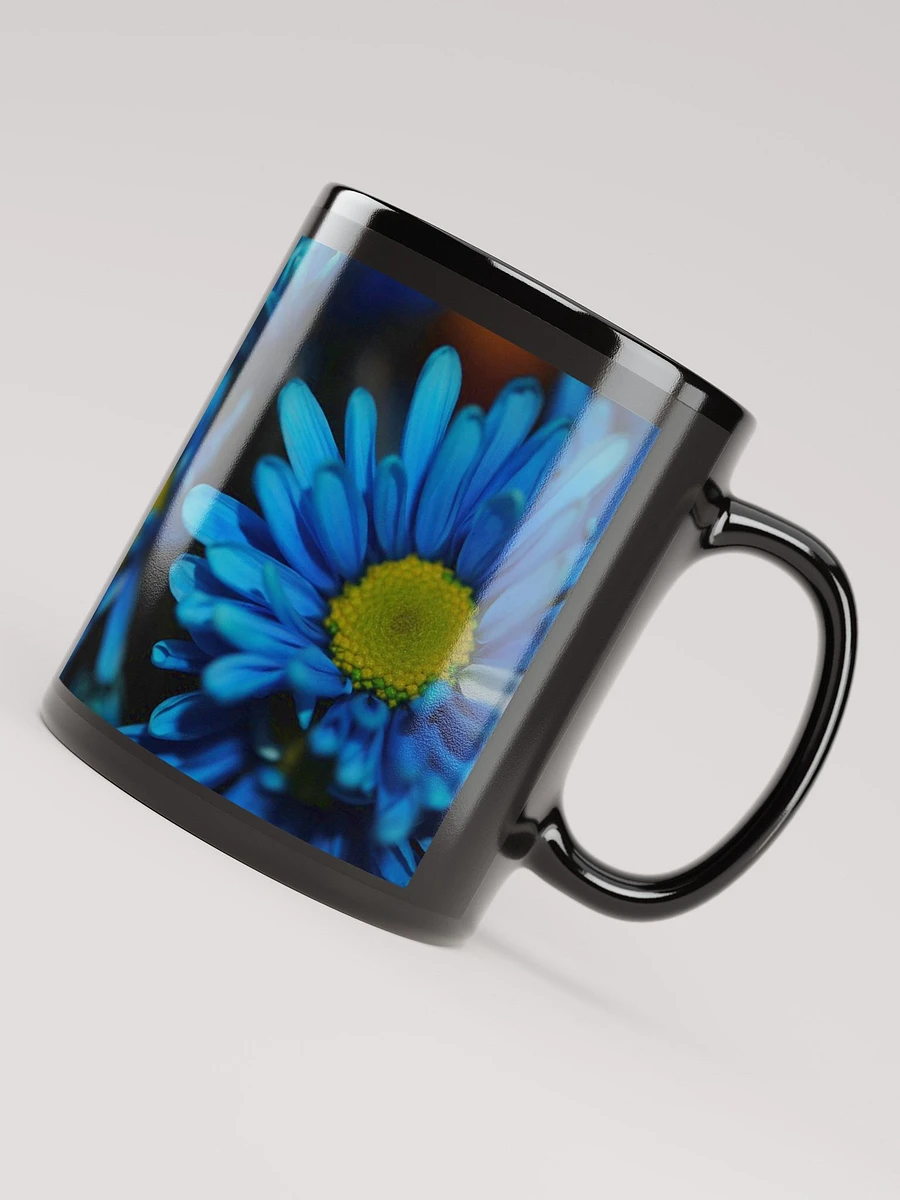 Blue Daisy Black Coffee Mug product image (8)