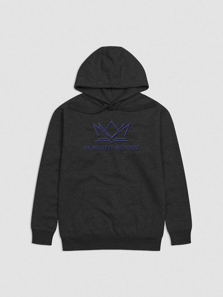 Women's Bearded Woodz Hoodie (Navy Embroidery) product image (1)
