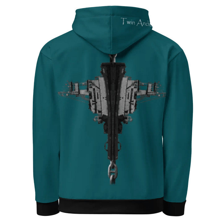 Teal Hudson VB-chain Hoodie product image (1)