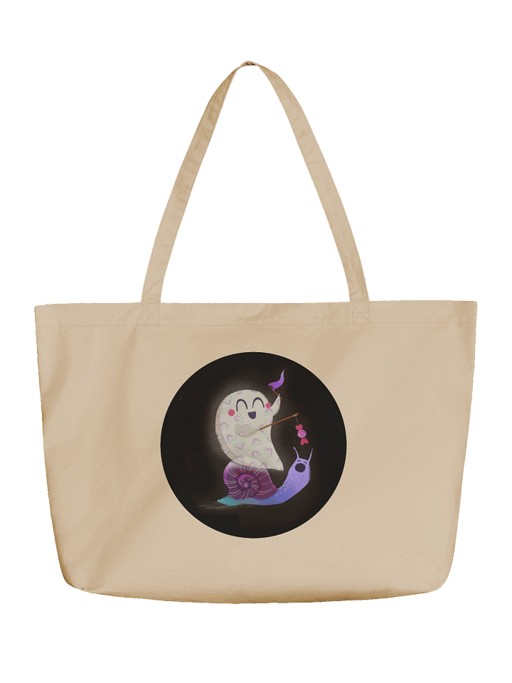 Little Ghost Snail Race - Tote Bag product image (1)