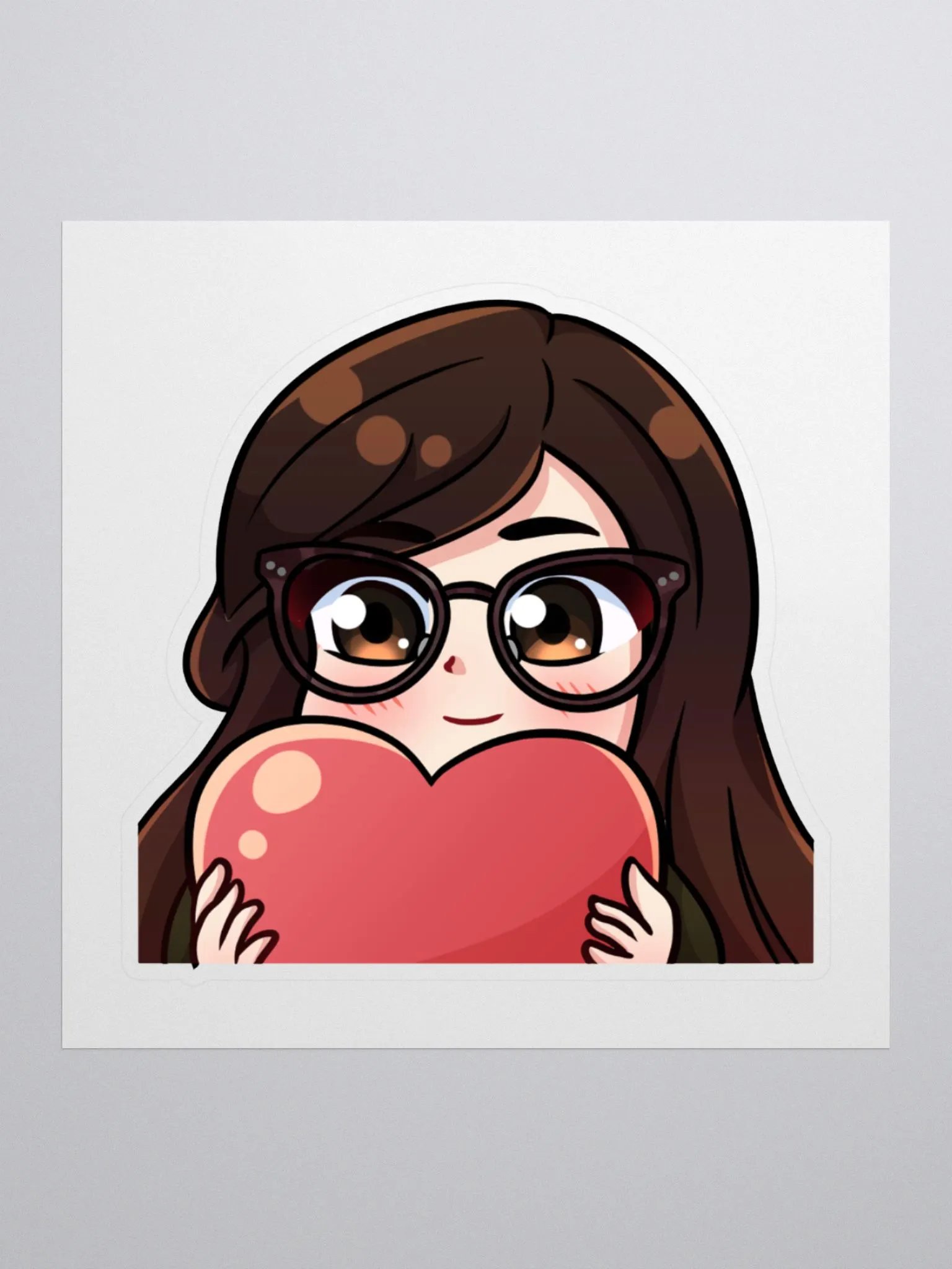 Luv Kiss-cut Sticker product image (1)