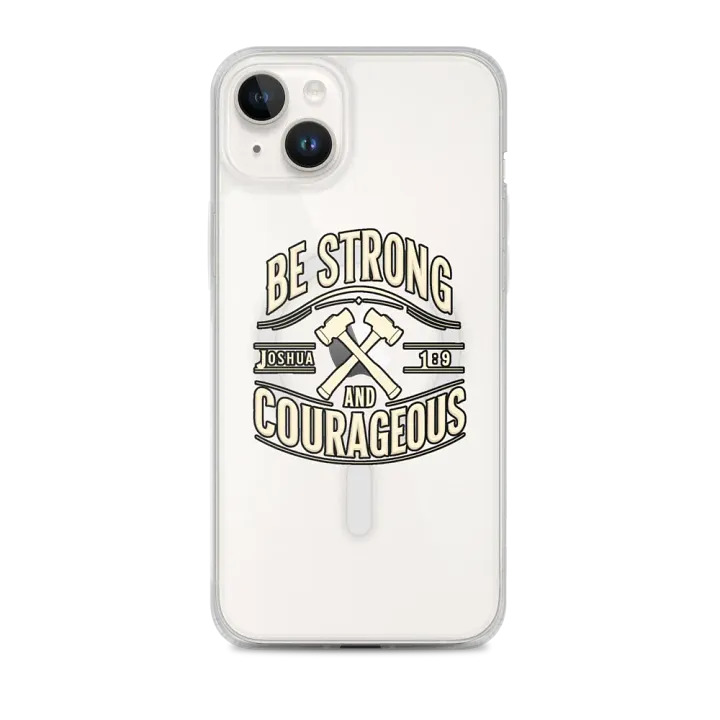 Be Strong and Courage iPhone® Case product image (1)