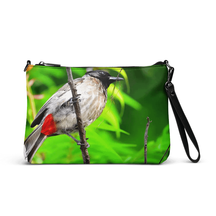 All-Over Bird Print Crossbody Bag product image (1)