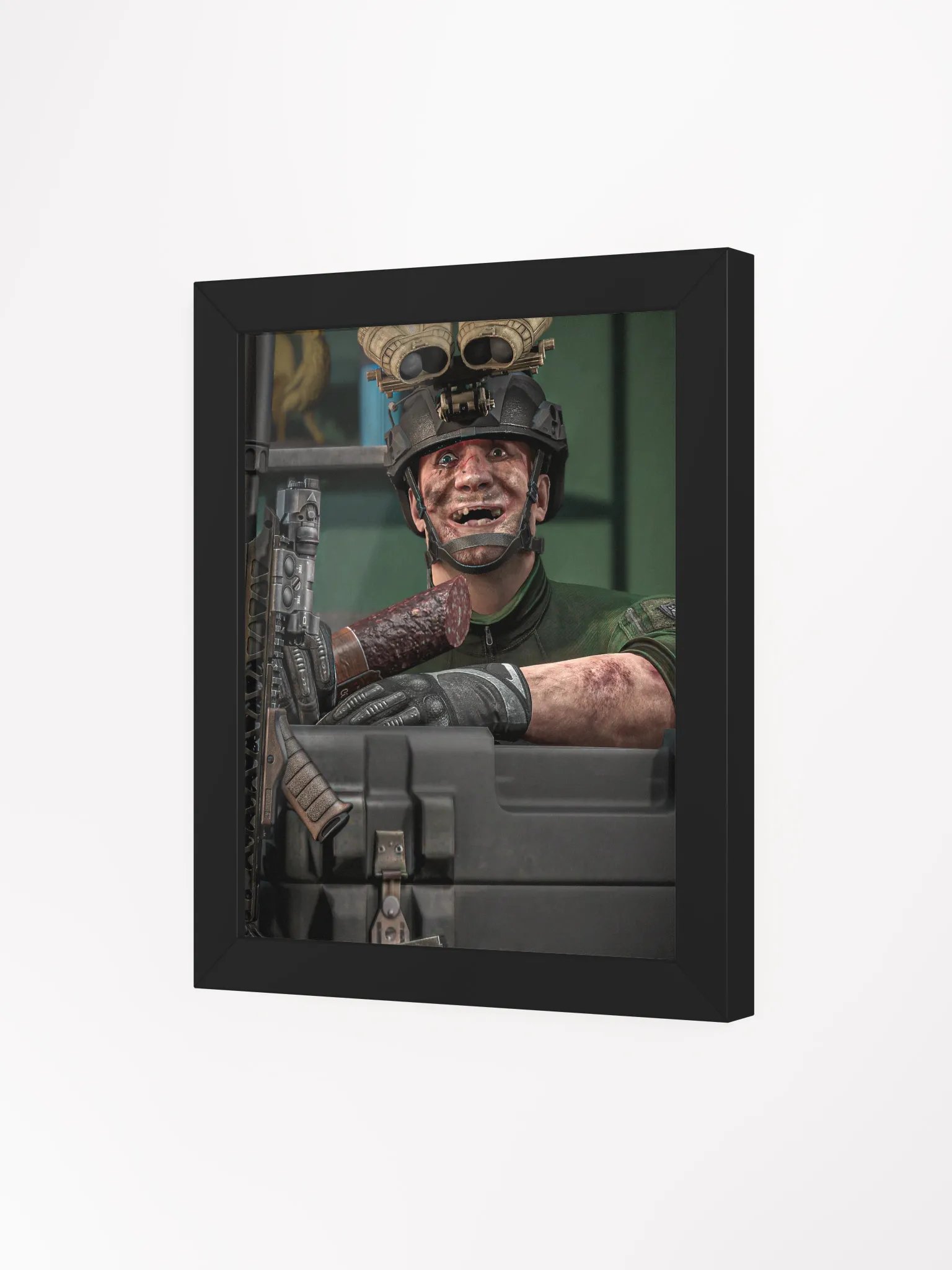 Welcome to Tarkov Framed Poster product image (3)