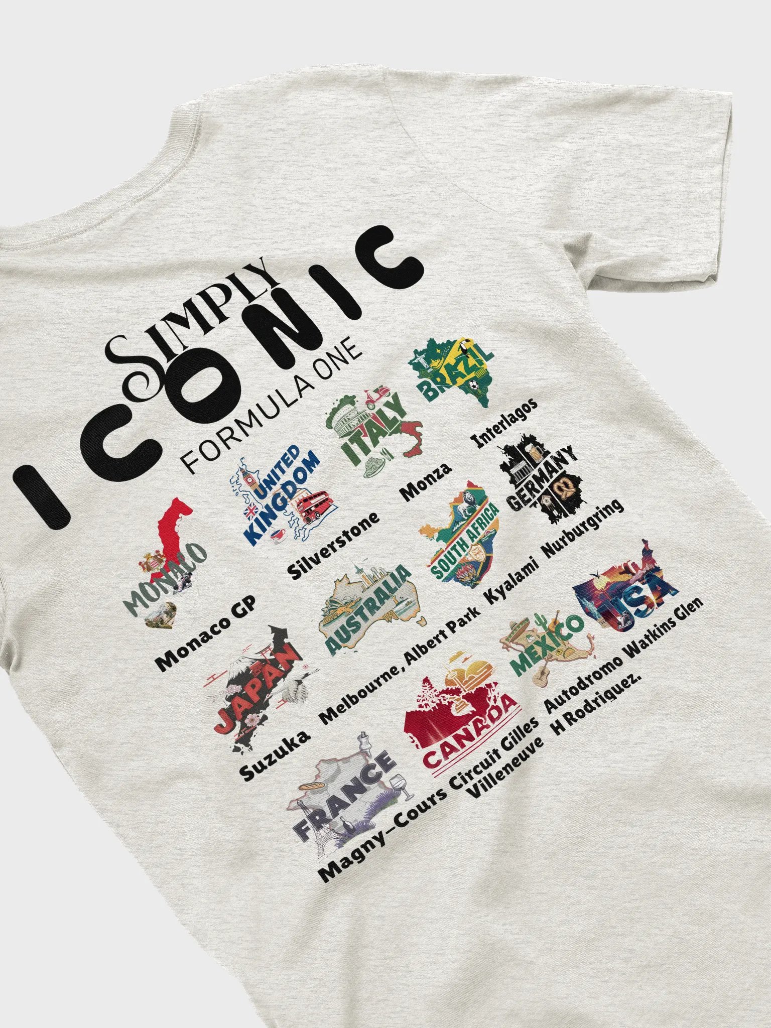 World Iconic Tracks T-Shirt product image (16)