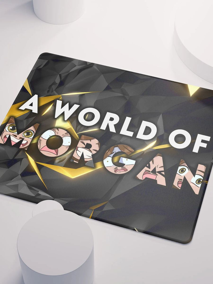 A World of Morgan Deskmat - Black and Gold product image (6)