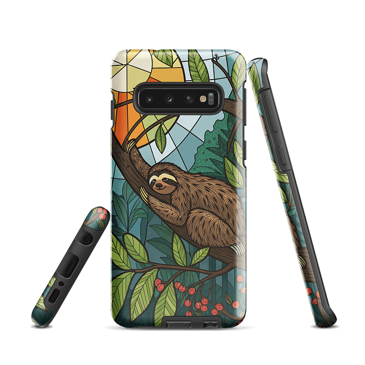 Sloth Serenity Stained Glass Samsung® Tough Case product image (1)