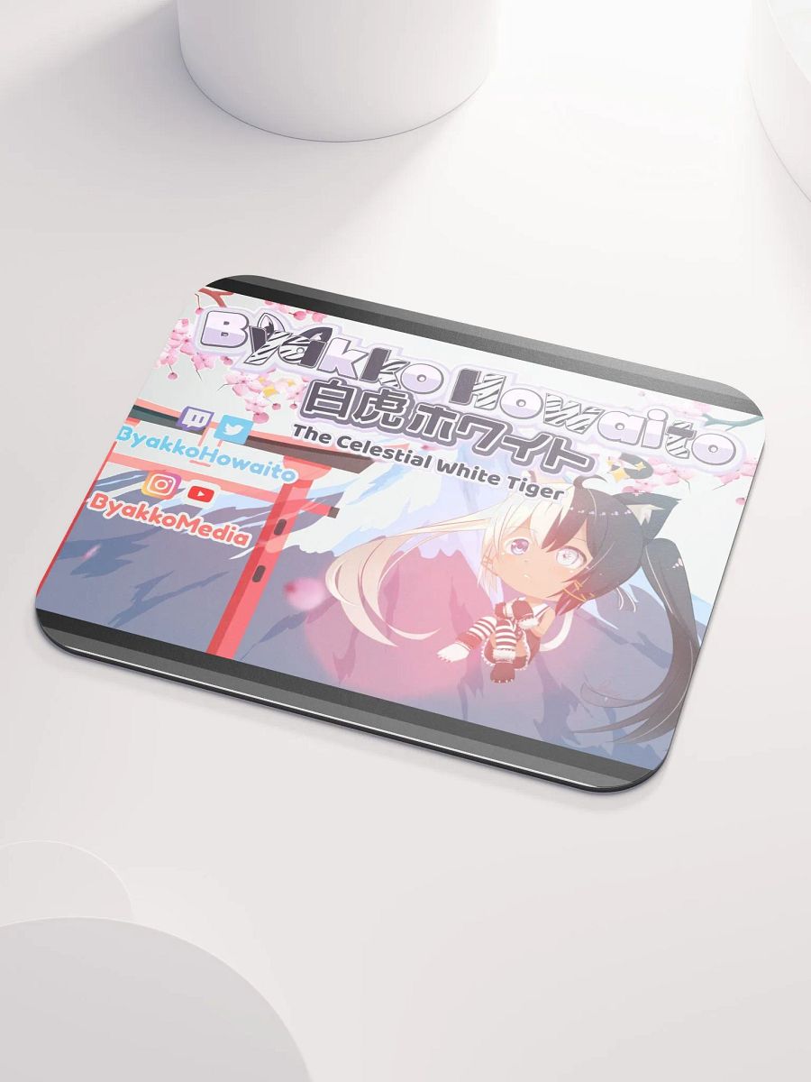 Classic Mouse Pad - Byakko Howaito - The Celestial White Tiger product image (3)