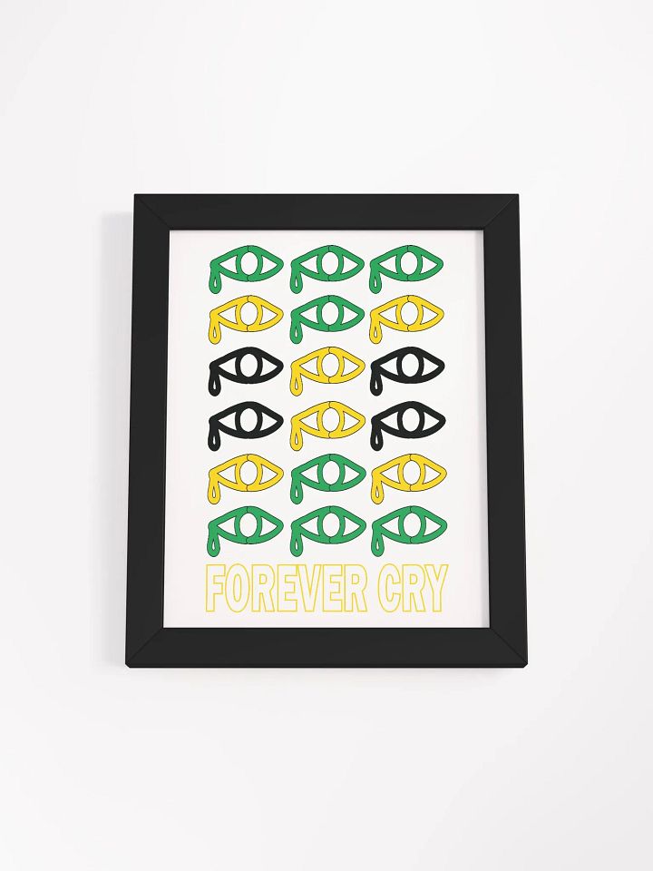 Jamaica - Forever Cry - Framed High-Quality Matte Poster product image (2)