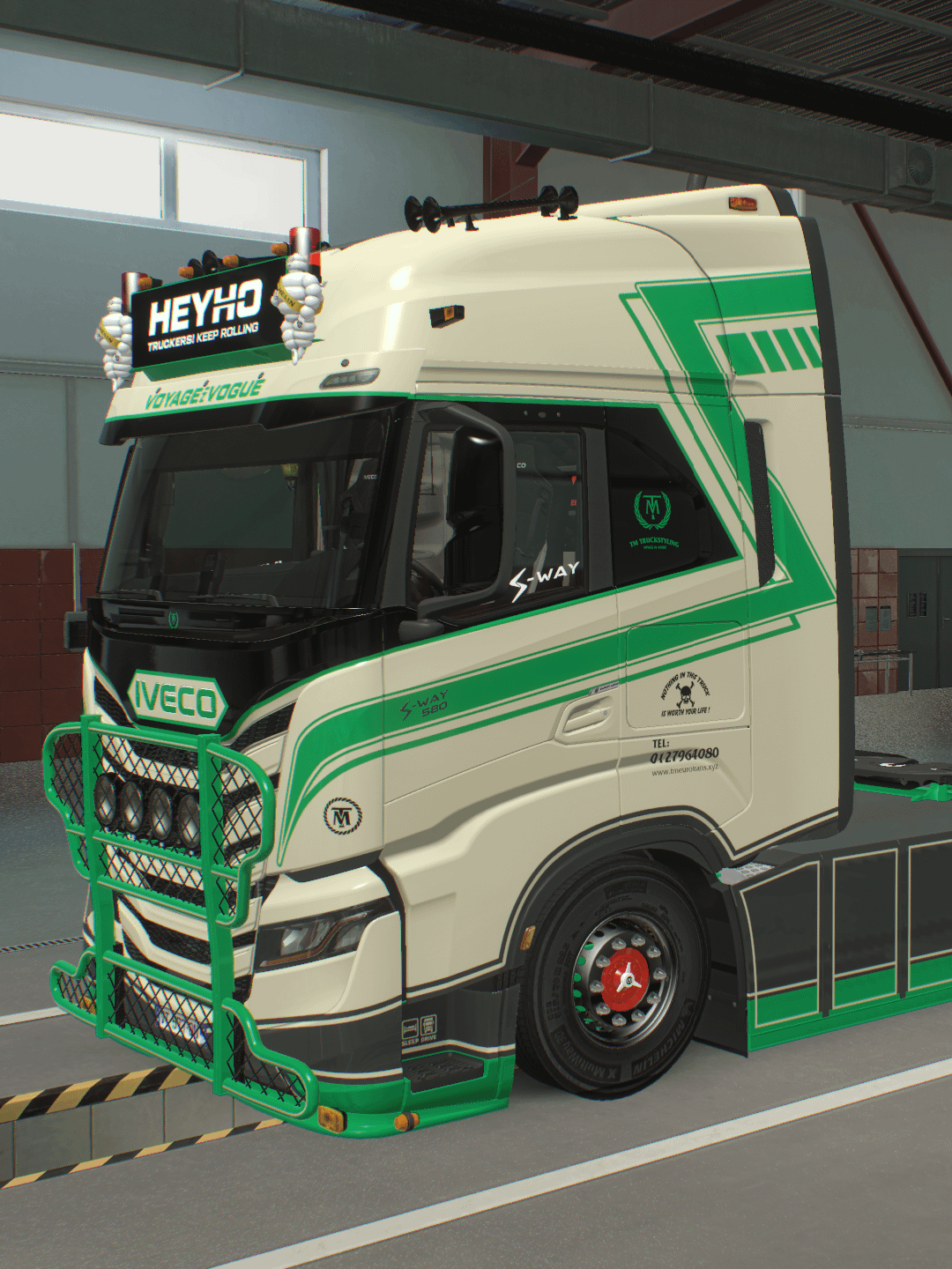 Iveco S Way Paintjob | Changeable Multi Color Skin | Compatible with Tuning Pack by MDT product image (2)