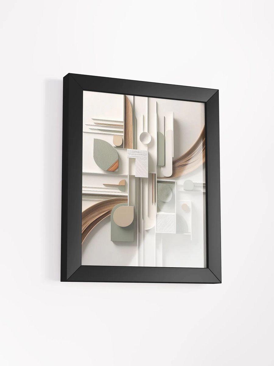 Modern Minimalist Art - Wall Art - Framed - v2 product image (13)