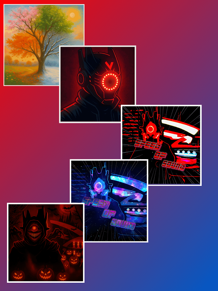 CRIMSON STICKERS (BUNDLE) product image (1)