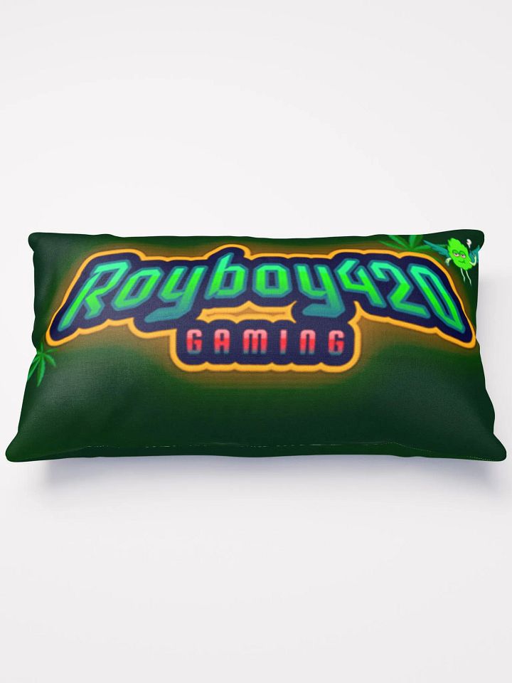 Royboy420 Gaming Throw Pillow product image (1)